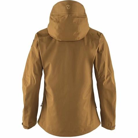 Fjallraven Keb Softshell Kabát Budapest - Barna Kabát Barna SKQ497853